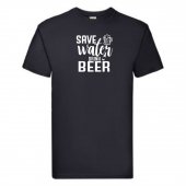 Tricou bere personalizat-Save water