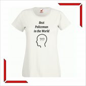 Tricou funny meserii - Cel mai bun politist