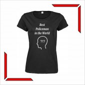 Tricou funny meserii - Cel mai bun politist