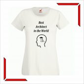 Tricou meserii - Cel mai bun arhitect 