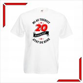 Tricou Personalizat - 20 de ani