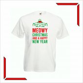 Tricou Personalizat Craciun -  Meowy Christmas 