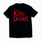 Tricou personalizat The king of the drinks